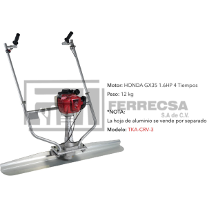 REGLA VIBRATORIA 1.6HP (4T) TKA-RV35 TONKA SIN REGLA*