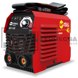 SOLDADOR INVERSOR 120A-110V WF-120 WELD-FORCE*