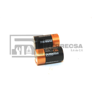 PILA DURACELL   "D" PAQ. 2 PZA (12) 1724130