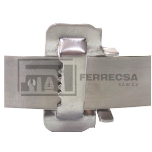 BROCHE P/FLEJE INOX 1/2"(100)P/POSTE 4ST254 IDEAL TRIDON (3)