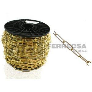 CADENA P/CANDIL RECTA LATON 50MTR 14CADENA177CC KARLEN