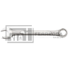 LLAVE COMBINADA ESTANDAR  1/4" 3208-C KNOVA