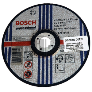 DISCO CORTE METAL 4 1/2" 2608600005/2608603159 BOSCH