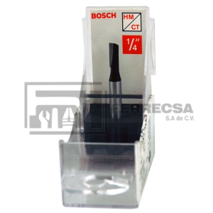 BROCA P/ROUTER 1/4 RECTA UN FILO 1/8" 2608628427 BOSCH