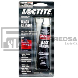 SILICON RTV NEGRO 70ML.(12)285951 LOCTITE