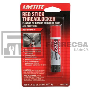 PEGAMENTO FIJADOR 248 ROJO BARRA 37701/462476 LOCTITE (12)